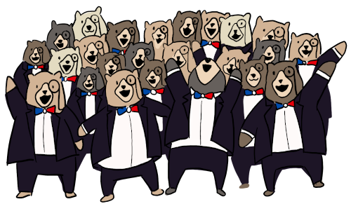 The Flip Side bears celebrating together