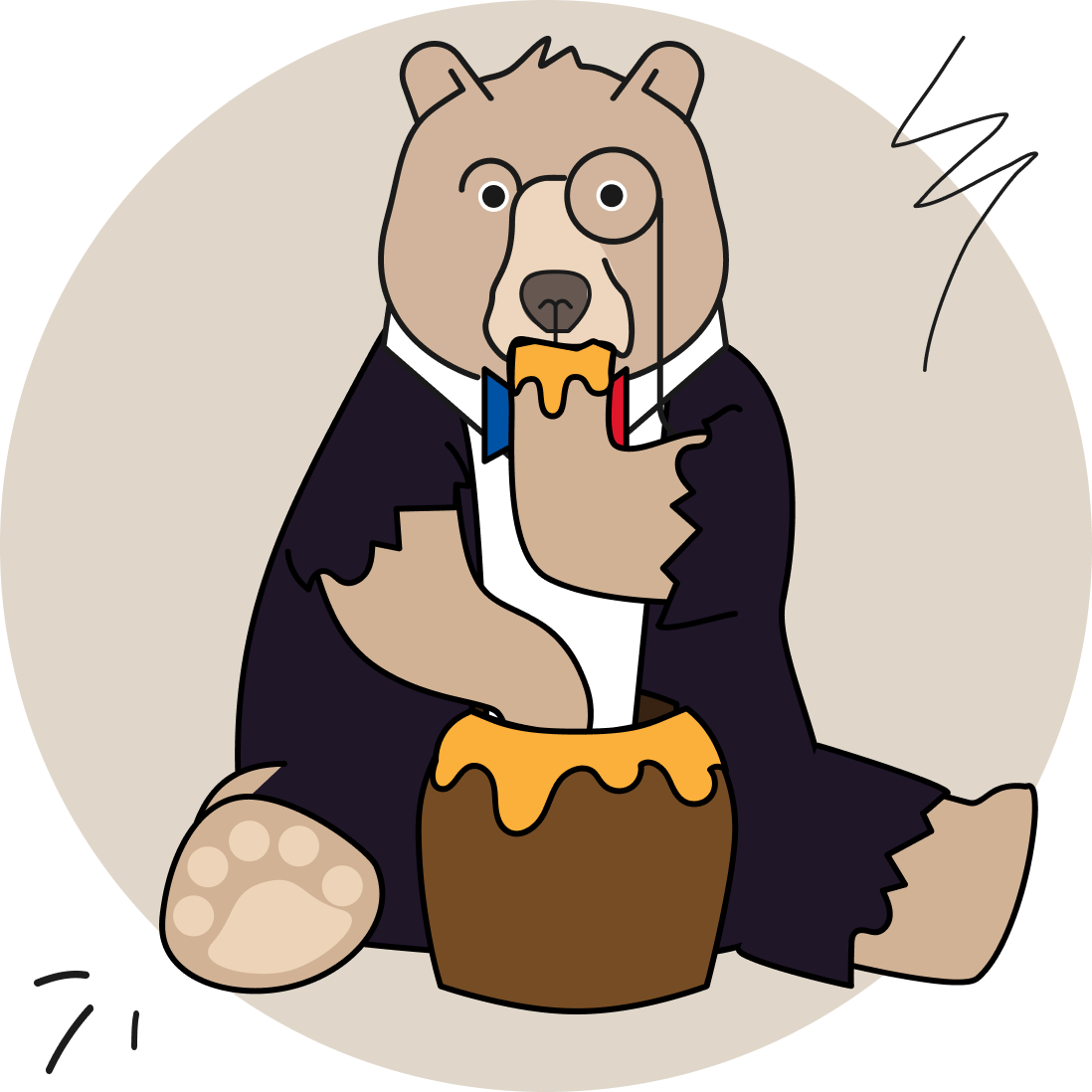 The Flip Side bear